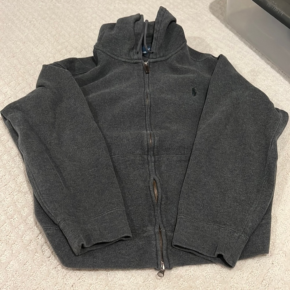 Polo by Ralph Lauren Gray, zip hoodie